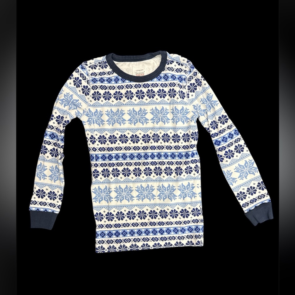 Crewcuts Boy Girl Youth Kids Pajama 2pc Set Size 8 Hanukkah Chanukah Holiday LN - Picture 2 of 8